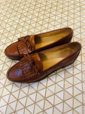Allen Edmonds Woodstock Tassel Loafers Men’s 9.5 Slip-on Shoes Brown